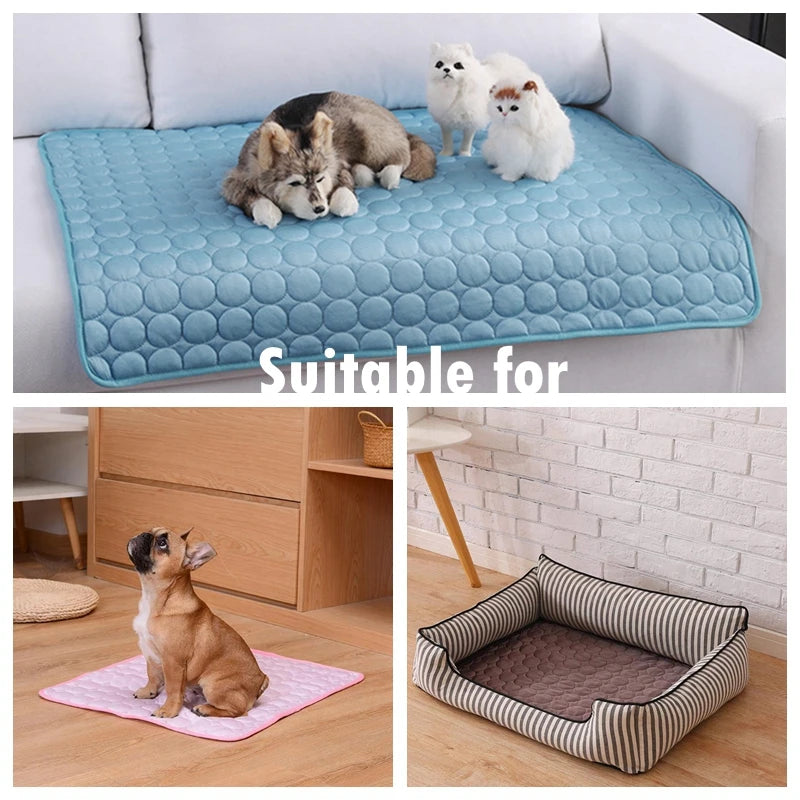 ❄️ Kühlende Hundematte – Sommerunterlage für Hunde & Katzen