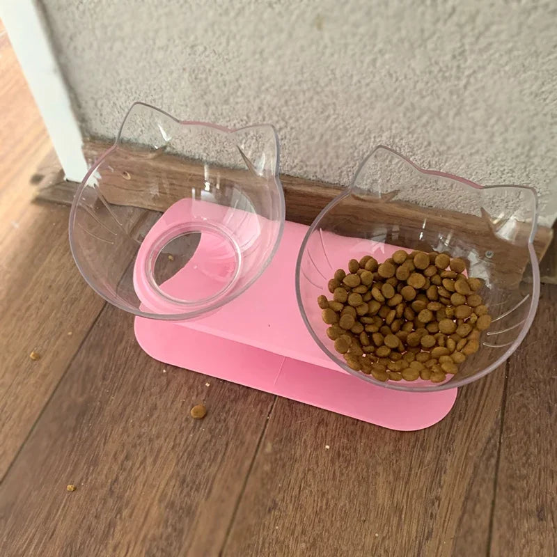 đ„Ł Doppelnapf mit StĂ€nder â Rutschfeste Futterstation fĂŒr Hunde & Katzen