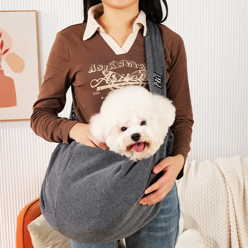 🧸 Bequeme Hundetasche – Komfortable Umhängetasche für kleine Hunde & Katzen bis 5 kg
