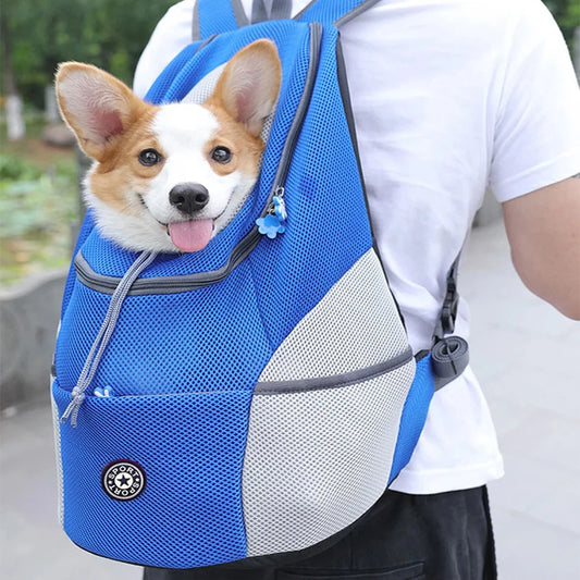 🎒 Haustier-Tragetasche Rucksack – Atmungsaktiver Transport für kleine Hunde & Katzen