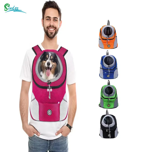 🎒 Haustier-Tragetasche Rucksack – Atmungsaktiver Transport für kleine Hunde & Katzen