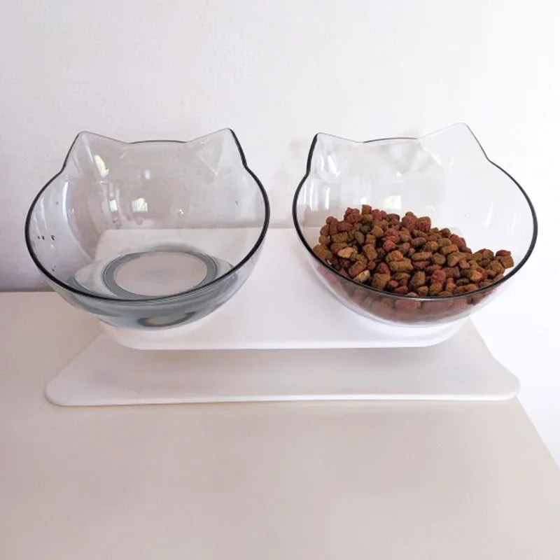 🥣 Doppelnapf mit Ständer – Rutschfeste Futterstation für Hunde & Katzen