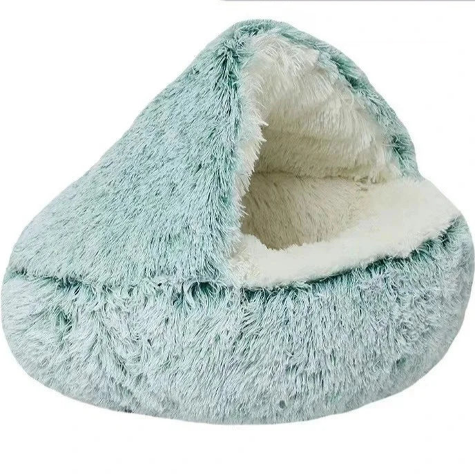 🛏️ Plüsch-Haustierbett mit erhöhtem Rand – Wärme, Sicherheit & Geborgenheit für kleine Hunde & Katzen