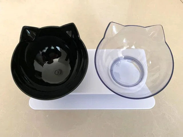 🥣 Doppelnapf mit Ständer – Rutschfeste Futterstation für Hunde & Katzen